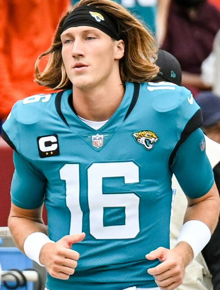 Trevor Lawrence Hand Signed ✍️ Jacksonville Jaguars 🐆 Full-Size Authentic On-Field Lunar Eclipse Alternate Speed NFL Helmet - Fanatics Authenticated 🛡️