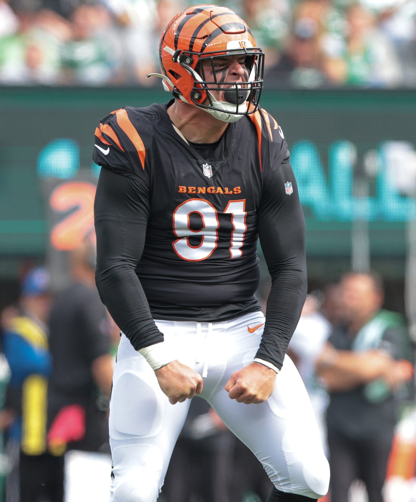Trey Hendrickson Signed✍️Cincinnati Bengals🐅Authentic Nike NFL Jersey👕🧡🖤