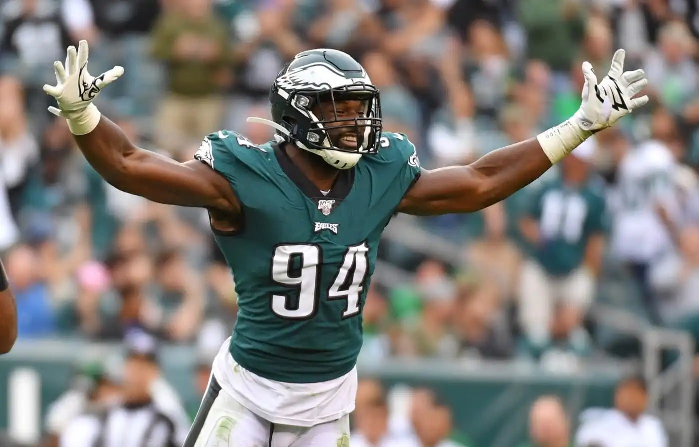 Josh Sweat GAME-USED💪11/14/2022 Philadelphia Eagles🦅NFL Jersey👕vs Washington Commanders Inc. PSA Cert