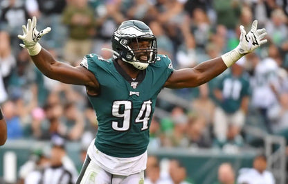 Josh Sweat GAME-USED💪11/14/2022 Philadelphia Eagles🦅NFL Jersey👕vs Washington Commanders Inc. PSA Cert
