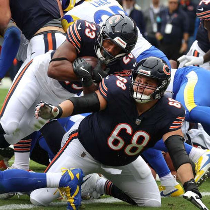 Doug Kramer Jr GAME WORN💪10/13/2024 Chicago Bears NFL Jersey👕London Games🌍vs.Jacksonville Jaguars at Tottenham Hotspur Stadium