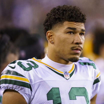 Allen Lazard Signed ✍️ Green Bay Packers Full-Size Authentic Eclipse Alternate Speed NFL Helmet 🛡️