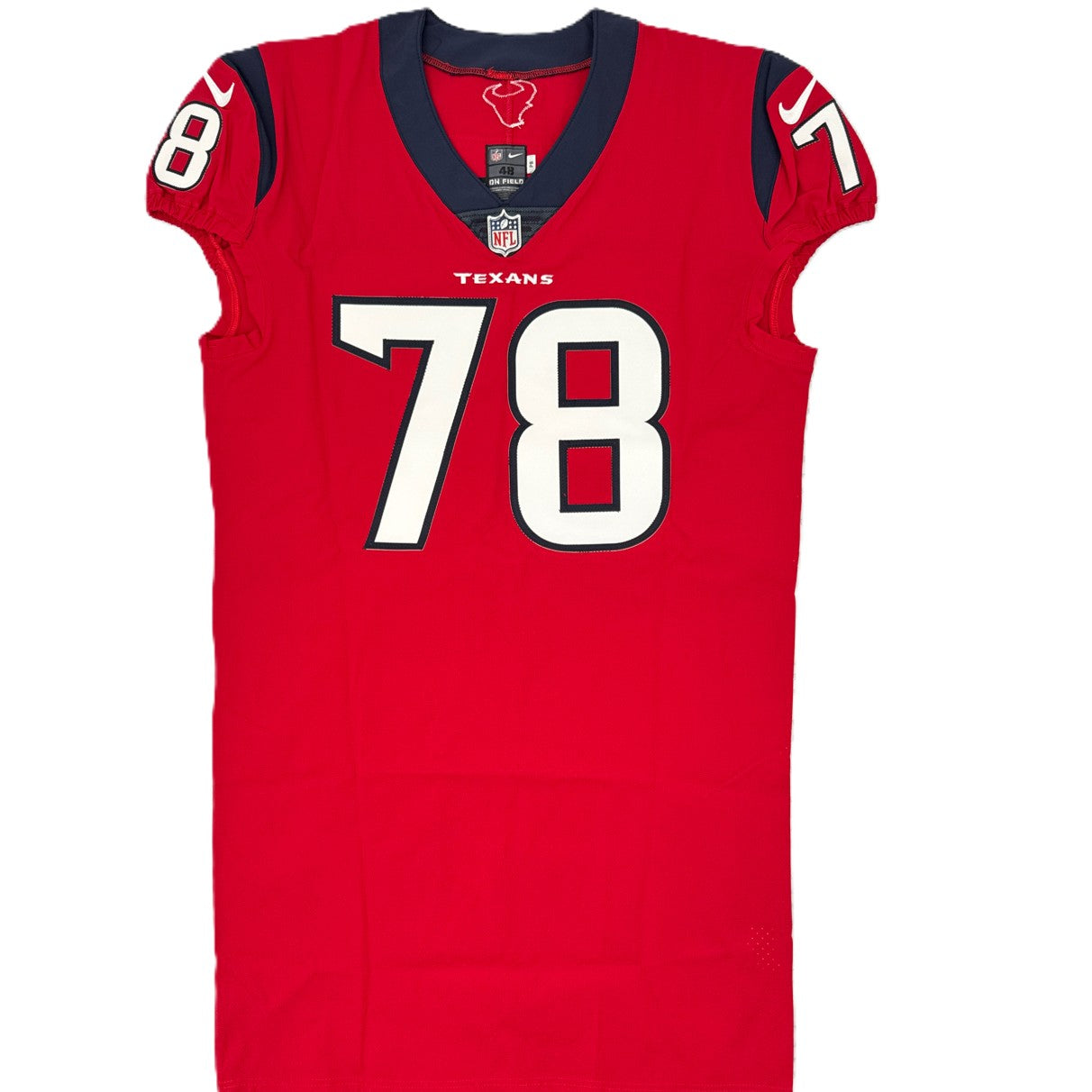 Laremy Tunsil Team Issued 💪 Houston Texans 🐂 Nike NFL Jersey 👕 Also included is COA 🛡️