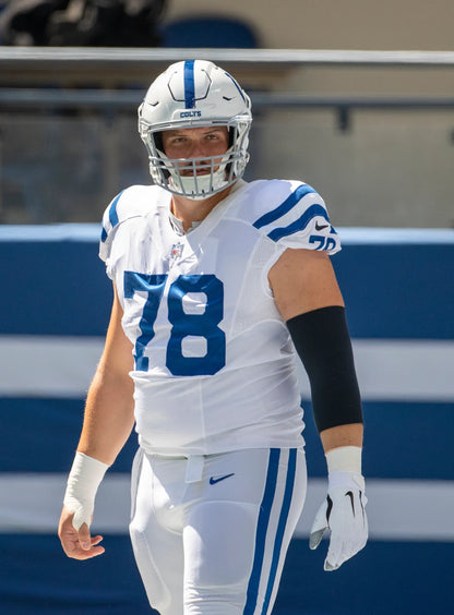 Ryan Kelly Signed ✍️ GAME WORN 10/06/22 Indianapolis Colts On-Field NFL Jersey 🎽 vs. Denver Broncos Also includes PSA Authenticity 🛡️
