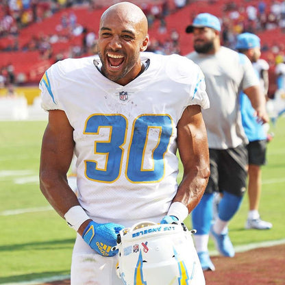 Austin Ekeler Signed🖊️Los Angeles Chargers⚡Full-Size Authentic Eclipse Speed Helmet💥