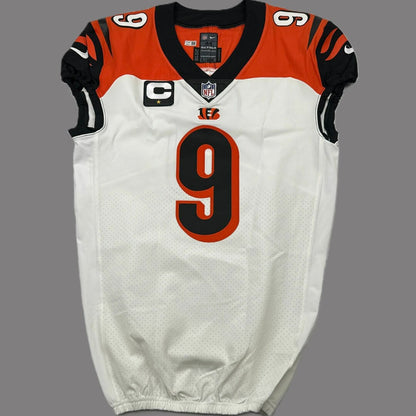 Joe Burrow GAME ISSUED 💪 Cincinnati Bengals 🐅 On-Field Nike NFL Jersey 👕 Inc. COA 📄