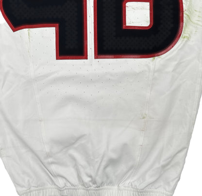Christian Harris Playoff GAME WORN 💪 01/18/2024 Houston Texans Nike NFL Jersey 🎽 vs. Kansas City Chiefs