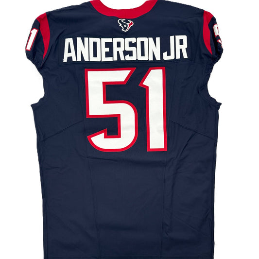 Will Anderson Jr GAME-ISSUED 💪 Houston Texans 🐂 NFL Jersey 👕 Nike Includes COA 💯