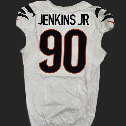 Kris Jenkins Jr. GAME-WORN 09/07/25💪Cincinnati Bengals🐅NFL Jersey vs Cleveland Browns