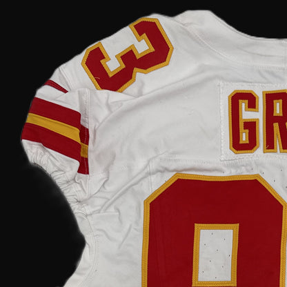 Noah Gray GAME-WORN 09/05/25 Kansas City Chiefs NFL Jersey vs. Los Angeles Chargers inc.COA