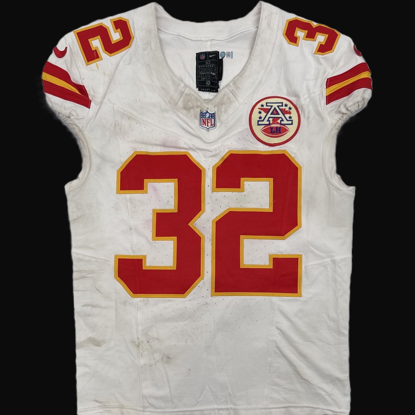 Nick Bolton GAME-WORN💪09/05/25 Kansas City Chiefs NFL Jersey🎽vs. Los Angeles Chargers⚡