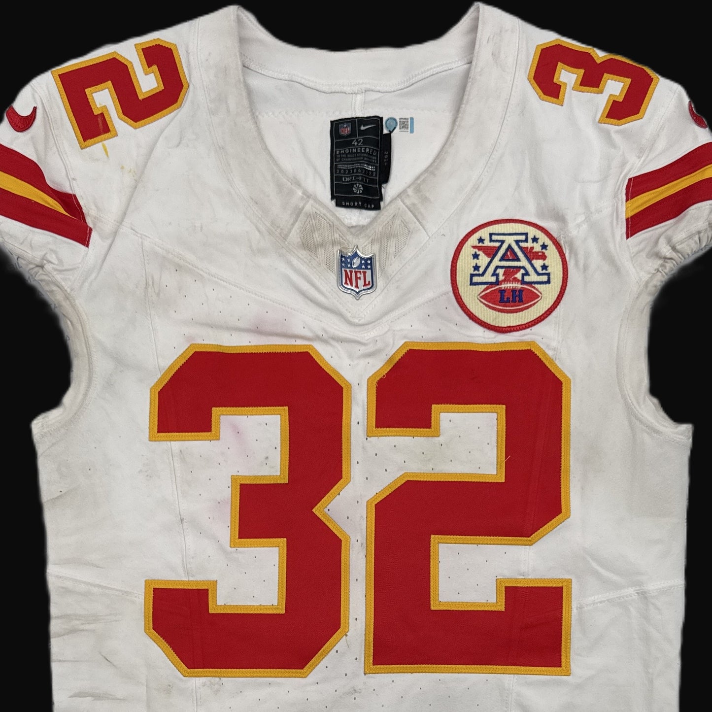Nick Bolton GAME-WORN💪09/05/25 Kansas City Chiefs NFL Jersey🎽vs. Los Angeles Chargers⚡