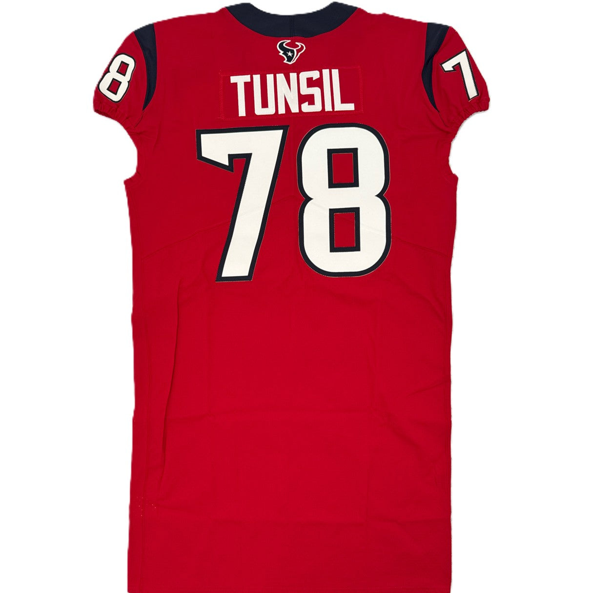 Laremy Tunsil Team Issued 💪 Houston Texans 🐂 Nike NFL Jersey 👕 Also included is COA 🛡️