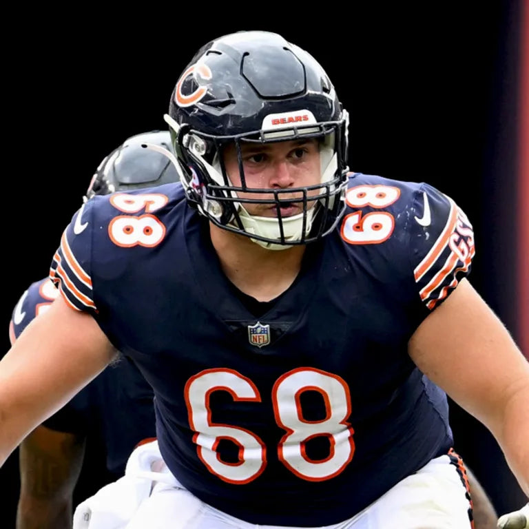Doug Kramer Jr GAME WORN💪10/13/2024 Chicago Bears NFL Jersey👕London Games🌍vs.Jacksonville Jaguars at Tottenham Hotspur Stadium