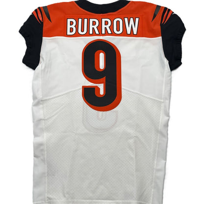 Joe Burrow Bengals Team-Issued On-Field Nike NFL Jersey Inc. Captains Patch, Hologram and COA