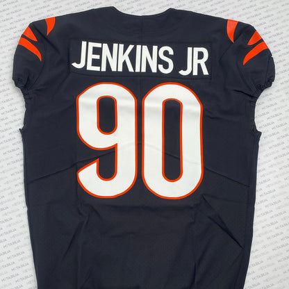Kris Jenkins Jr. GAME ISSUED (2024-25 Season)🐅Cincinnati Bengals On-Field NFL Jersey👕