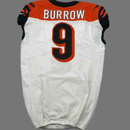 Joe Burrow GAME ISSUED 💪 Cincinnati Bengals 🐅 On-Field Nike NFL Jersey 👕 Inc. COA 📄
