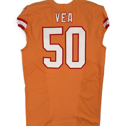 Vita Vea GAME-ISSUED💪Tampa Bay Buccaneers On-Field NFL Creamsicle🟧Jersey👕