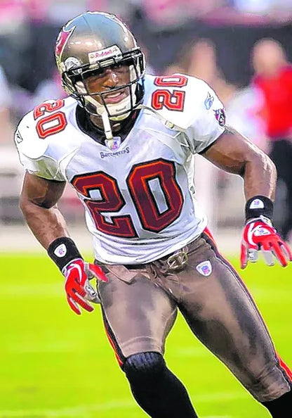 Ronde Barber Signed✍️Tampa Bay Buccaneers🏴‍☠Mini Helmet with HOF 23 Inscription