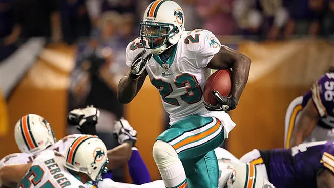 Ronnie Brown Signed Miami Dolphins Full-Size Authentic On-Field Eclipse Alternate Speed Helmet Inc. Authentication 🛡️