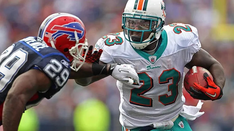 Ronnie Brown Signed Miami Dolphins Full-Size Authentic On-Field Eclipse Alternate Speed Helmet Inc. Authentication 🛡️