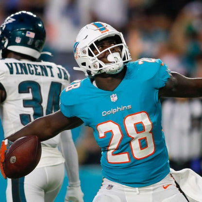 Sony Michel GAME ISSUED Miami Dolphins 🐬 Nike On-Field NFL Jersey 👕 Inc. PSA Authenticity 🛡️