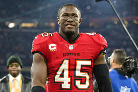 Devin White Signed✍️Tampa Bay Buccaneers🏴‍☠️Full-Size Authentic On-Field Eclipse Alternate Speed Helmet Inscribed "SB LV Champs" 🏈