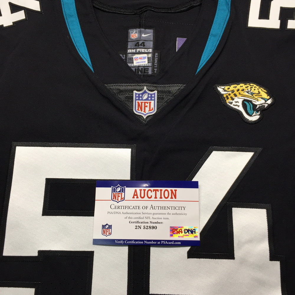 Eli Ankou GAME USED 🦾 10/28/18 Jacksonville Jaguars Nike NFL Jersey vs. Philadelphia Eagles London Games🌍