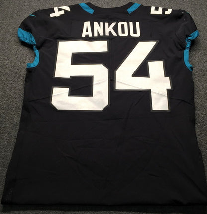 Eli Ankou GAME USED 🦾 10/28/18 Jacksonville Jaguars Nike NFL Jersey vs. Philadelphia Eagles London Games🌍