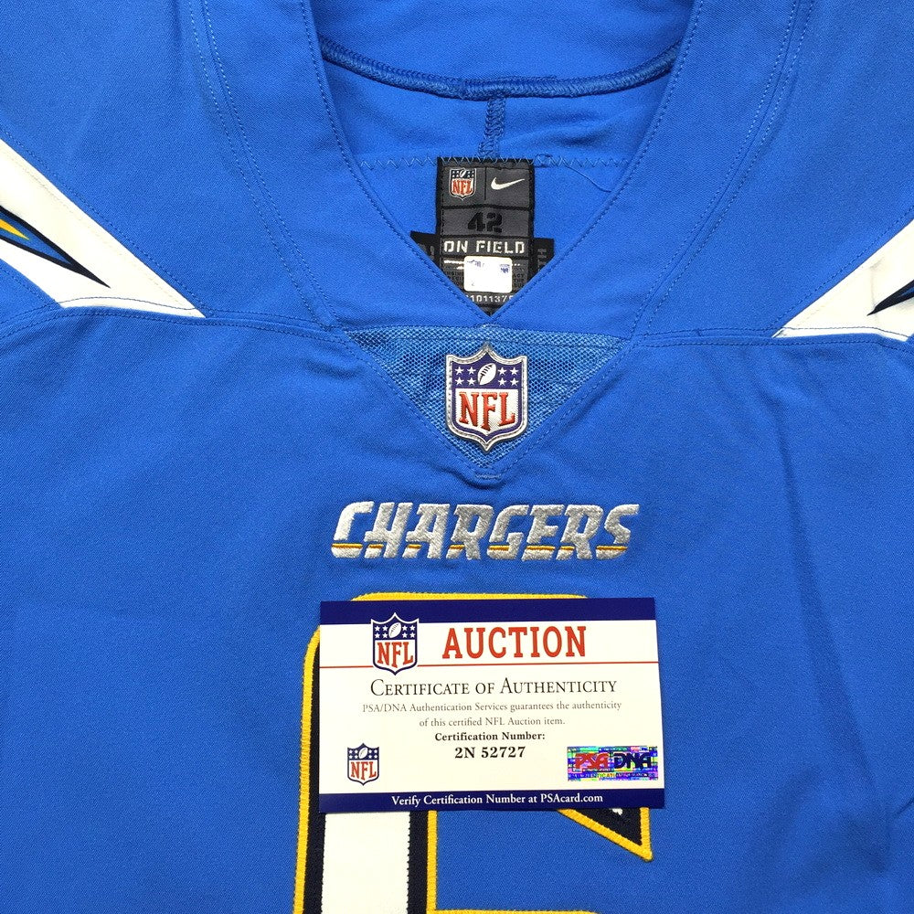 Caleb Sturgis GAME ISSUED (10/21/2018) Los Angeles Chargers⚡NFL Jersey🎽vs. Tennessee Titans (London Games)