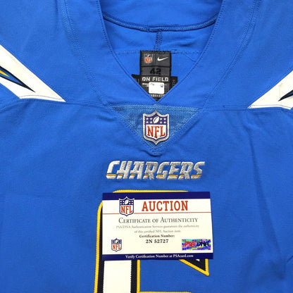 Caleb Sturgis GAME ISSUED (10/21/2018) Los Angeles Chargers⚡NFL Jersey🎽vs. Tennessee Titans (London Games)