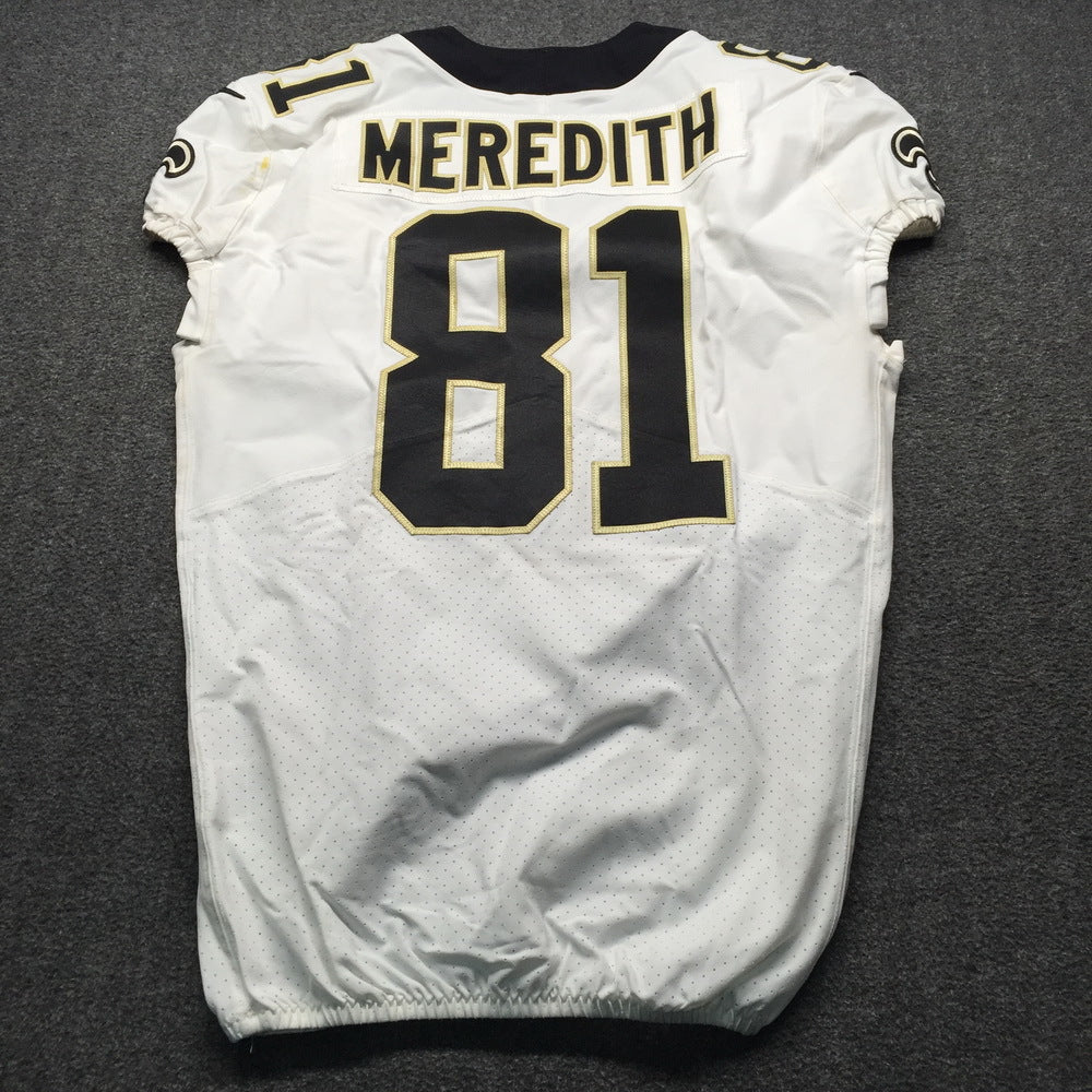 Cameron Meredith GAME WORN 💪 10/21/18 PHOTO MATCHED 📸 New Orleans Saints Nike NFL Jersey 👕 vs. Baltimore Ravens - PSA Authenticated 🛡️