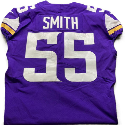 Za'Darius Smith GAME USED 10/09/22 PHOTO MATCHED 📸 Minnesota Vikings Nike NFL Jersey 👕 vs. Chicago Bears 🐻 PSA Authenticated 🛡️
