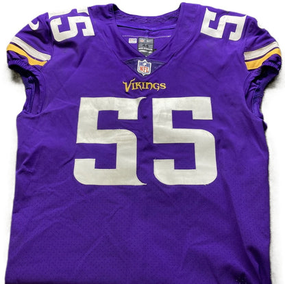 Za'Darius Smith GAME USED 10/09/22 PHOTO MATCHED 📸 Minnesota Vikings Nike NFL Jersey 👕 vs. Chicago Bears 🐻 PSA Authenticated 🛡️