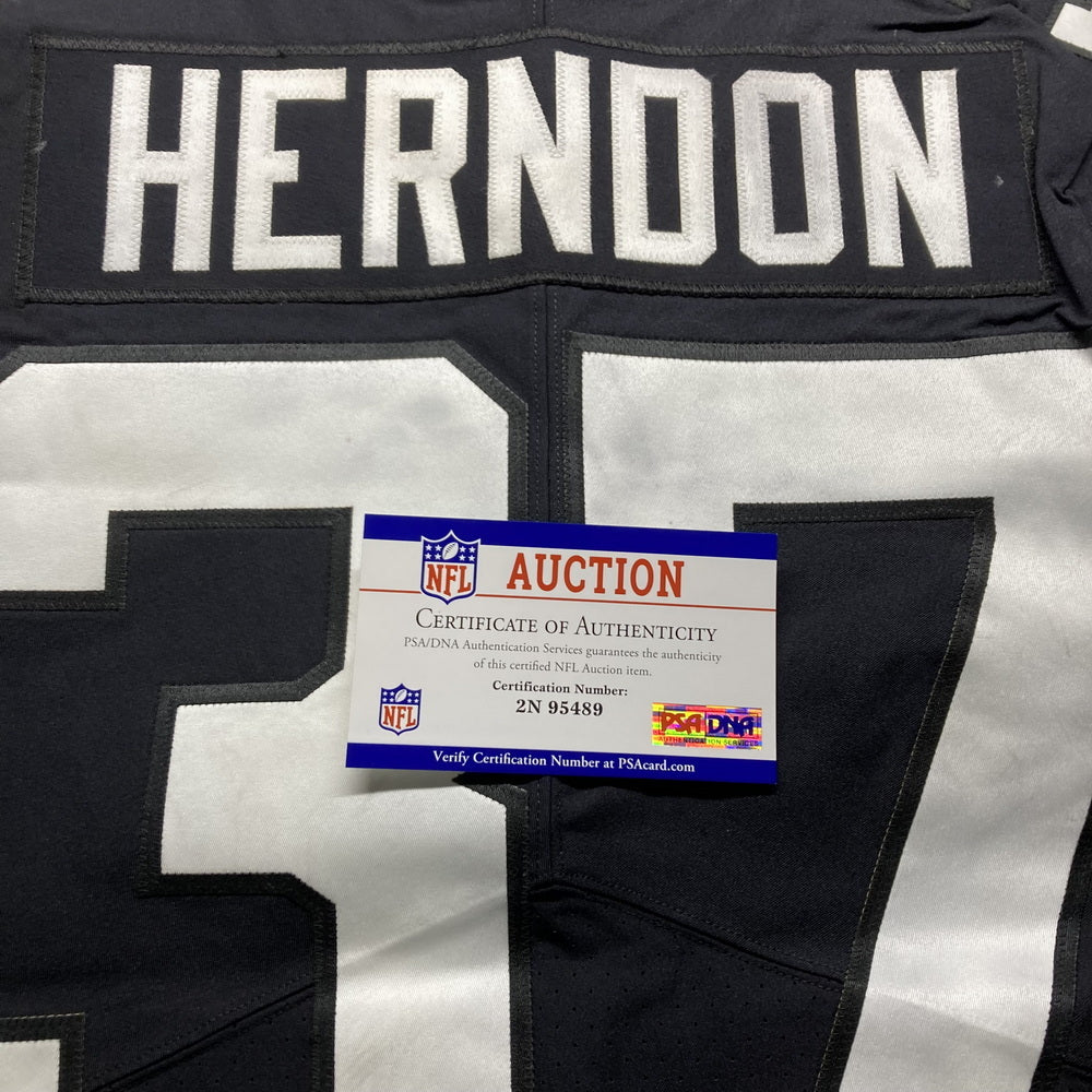 Tre Herndon GAME WORN 10/17/21 Jacksonville Jaguars Nike NFL Jersey 🎽 vs. Miami Dolphins London Game