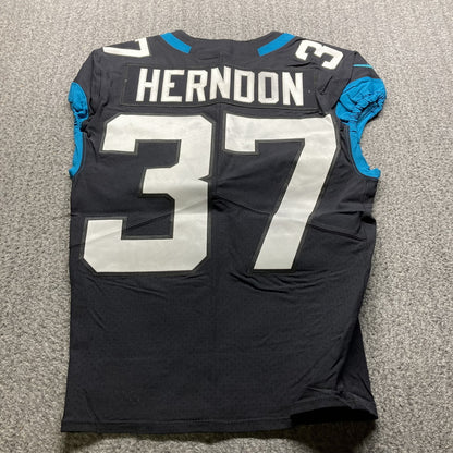 Tre Herndon GAME WORN 10/17/21 Jacksonville Jaguars Nike NFL Jersey 🎽 vs. Miami Dolphins London Game