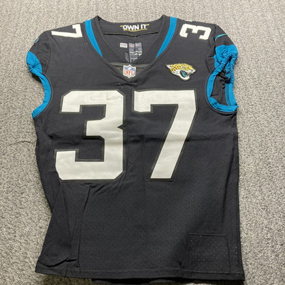 Tre Herndon GAME WORN 10/17/21 Jacksonville Jaguars Nike NFL Jersey 🎽 vs. Miami Dolphins London Game