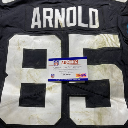 Dan Arnold GAME USED 💪 10/30/22 PHOTO MATCHED 📸 Jacksonville Jaguars 🐆 Nike NFL Jersey vs. Denver Broncos