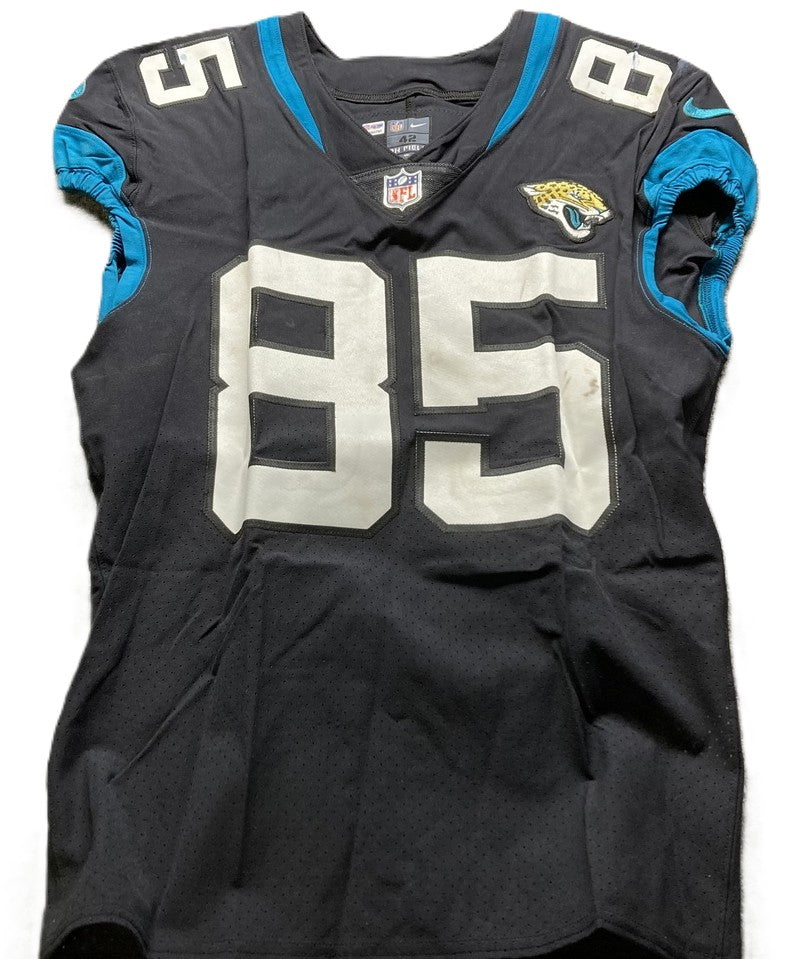 Dan Arnold GAME USED 💪 10/30/22 PHOTO MATCHED 📸 Jacksonville Jaguars 🐆 Nike NFL Jersey vs. Denver Broncos