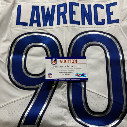 DeMarcus Lawrence GAME ISSUED 💪 Dallas Cowboys Pro Bowl Games Nike NFL Jersey 👕 Also includes COA
