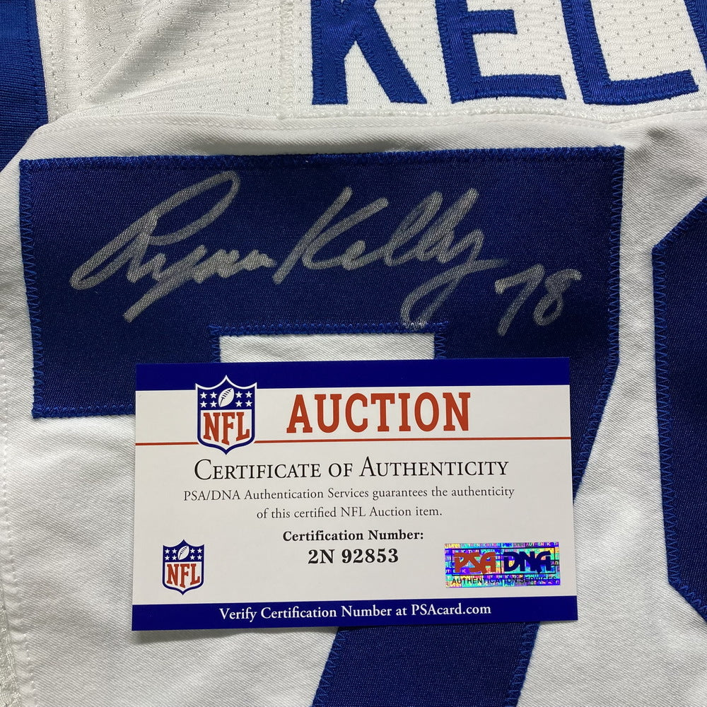Ryan Kelly Signed ✍️ GAME WORN 10/06/22 Indianapolis Colts On-Field NFL Jersey 🎽 vs. Denver Broncos Also includes PSA Authenticity 🛡️