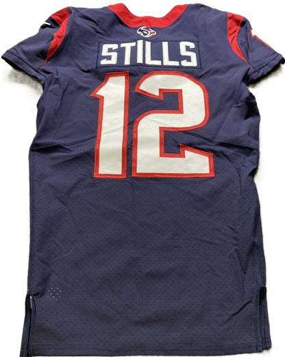 Kenny Stills GAME WORN 🔥11/22/2020 Houston Texans Nike NFL Jersey 🧵vs New England Patriots Also includes COA 🛡️