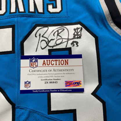 Brian Burns Hand-Signed✍️TEAM-ISSUED💪Carolina Panthers On-Field NFL Jersey PSA Certified