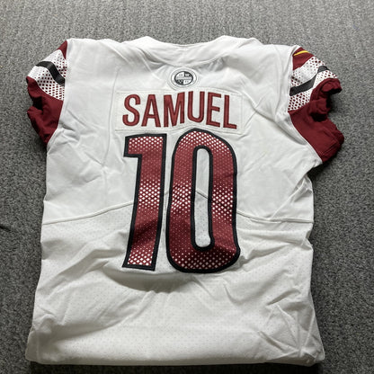 Curtis Samuel GAME WORN💪10/13/22 PHOTO MATCHED📸Commanders NFL Jersey vs.Chicago Bears (Crucial Catch Game)