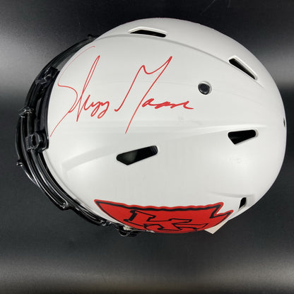 Skyy Moore Signed Kansas City Chiefs Full-Size Authentic Lunar Eclipse Helmet