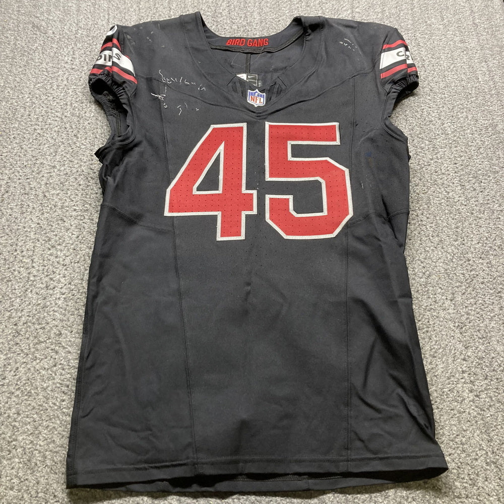 Dennis Gardeck GAME WORN💪10/08/2023 PHOTO MATCHED Arizona Cardinals NFL Jersey vs.Bengals🐅