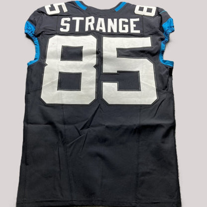 Brenton Strange GAME USED 10/1/23 Jacksonville Jaguars 🐆 Nike NFL Jersey vs. Atlanta Falcons in London 🇬🇧