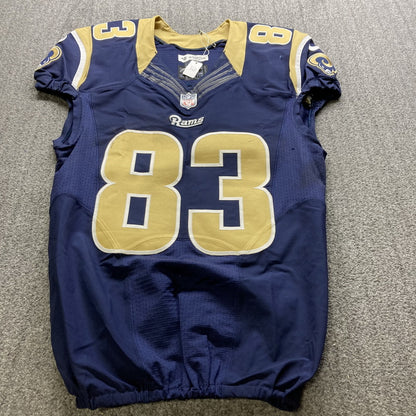 Brian Quick GAME-WORN💪10/23/16 PHOTO MATCHED📸Los Angeles Rams🐏NFL Jersey👕 vs. New York Giants