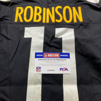 Allen Robinson GAME WORN💪10/29/23 Pittsburgh Steelers Nike NFL Jersey PSA Authenticated vs. Jacksonville Jaguars Crucial Catch Game
