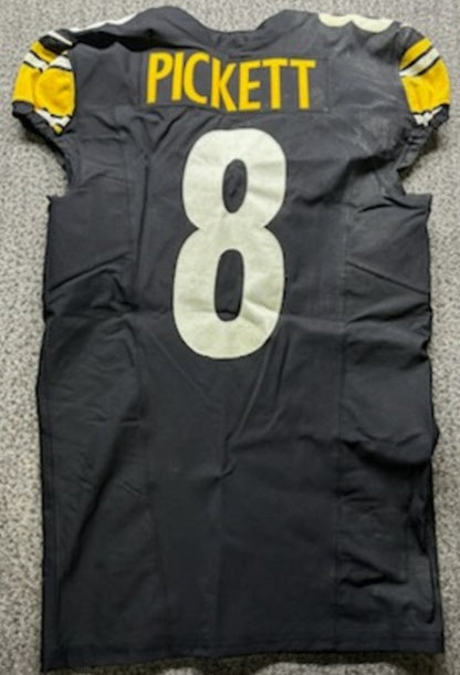 Kenny Pickett GAME WORN🦾10/29/2023 PHOTO MATCHED📸Pittsburgh Steelers NFL Jersey💯vs. Jacksonville Jaguars